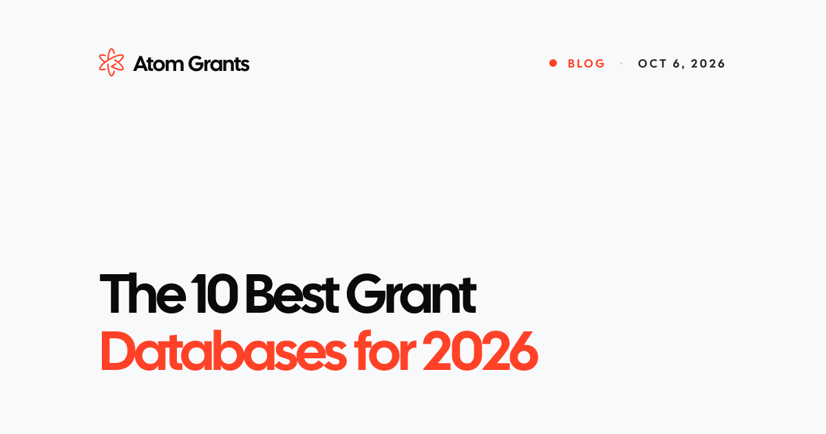 The 10 Best Grant Databases for 2026