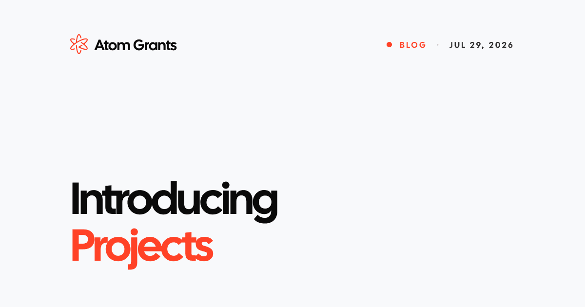 Introducing Projects