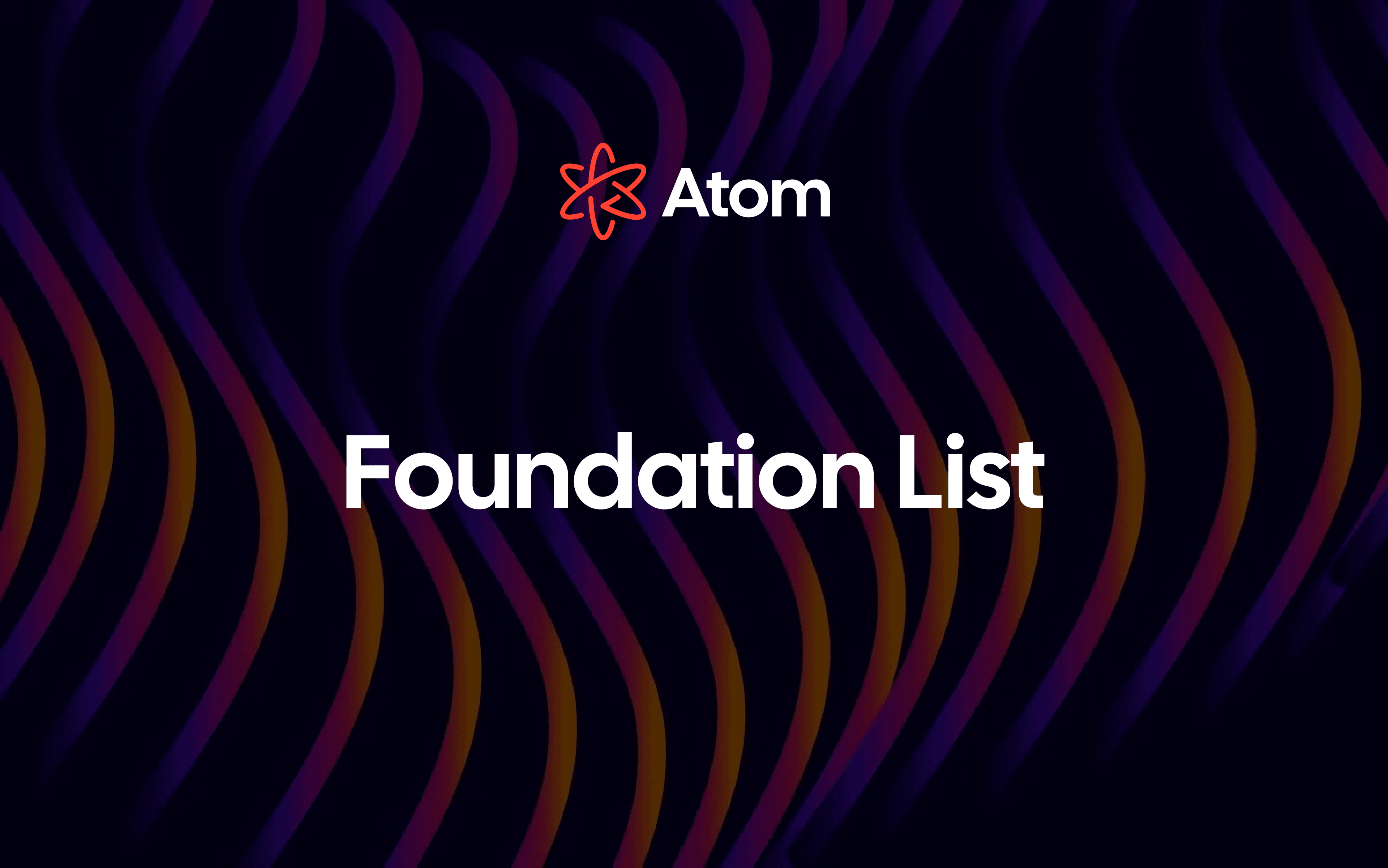 List of 57k Foundations