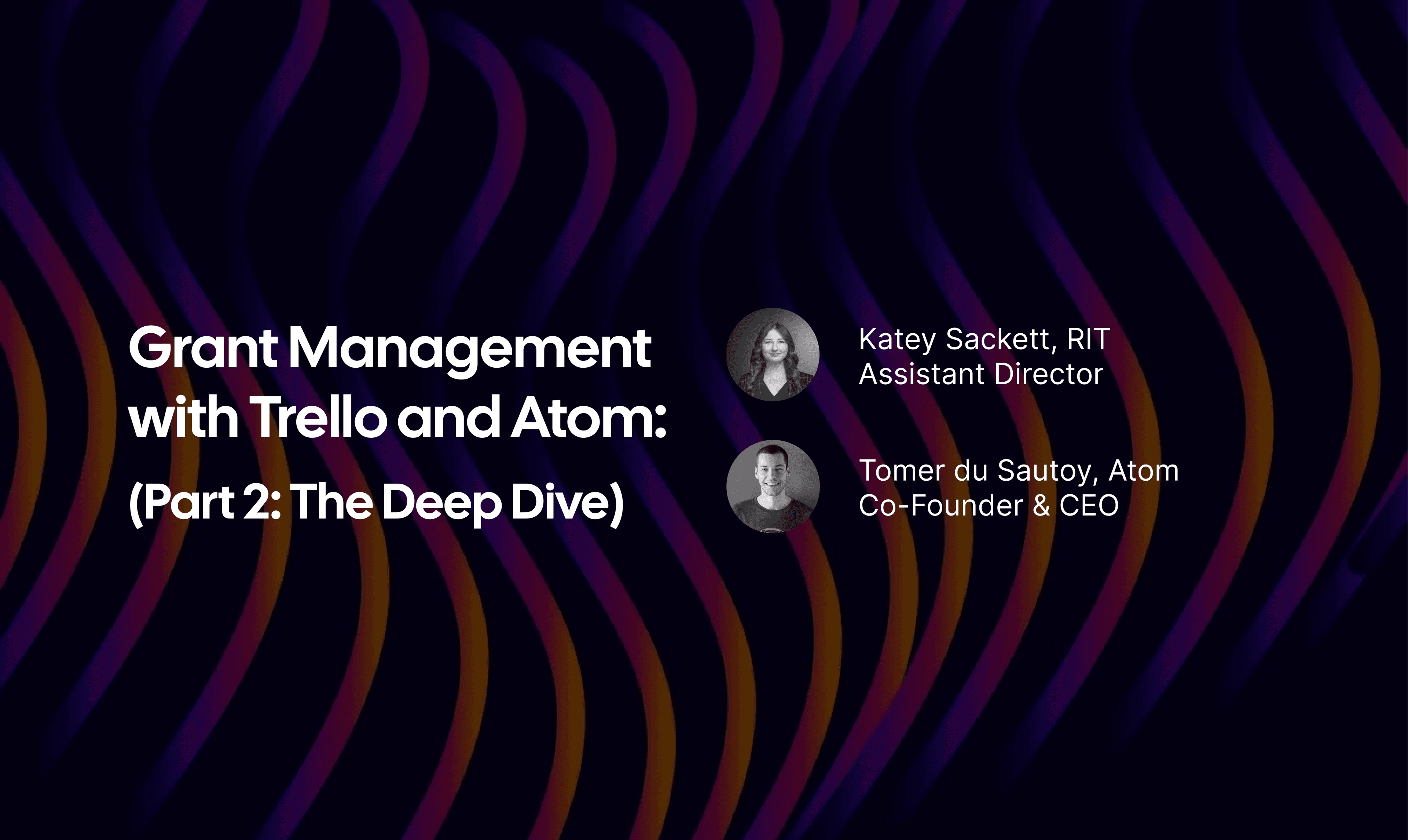 Grant Management with Trello and Atom: Part 2
