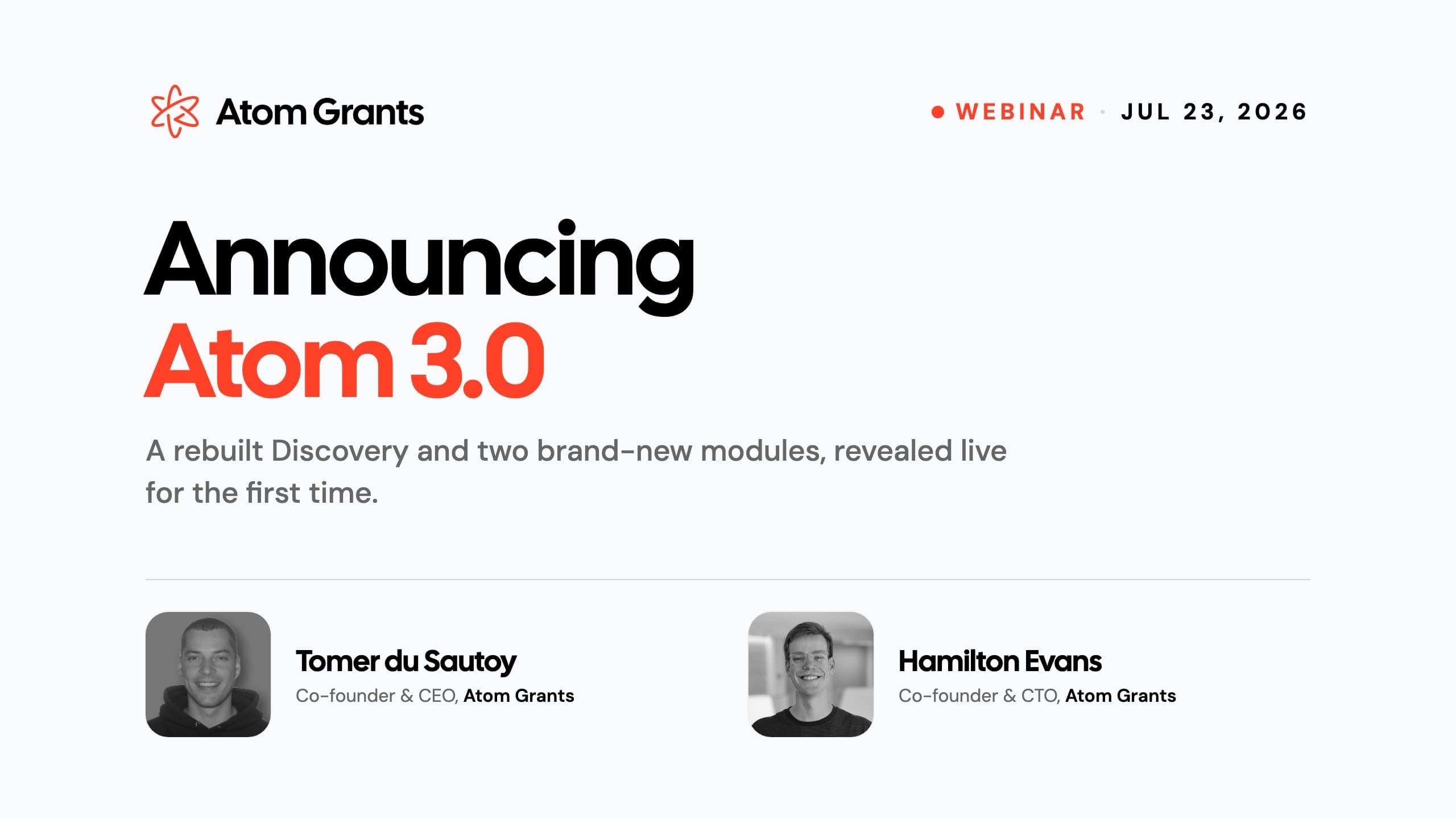 Announcing Atom 3.0