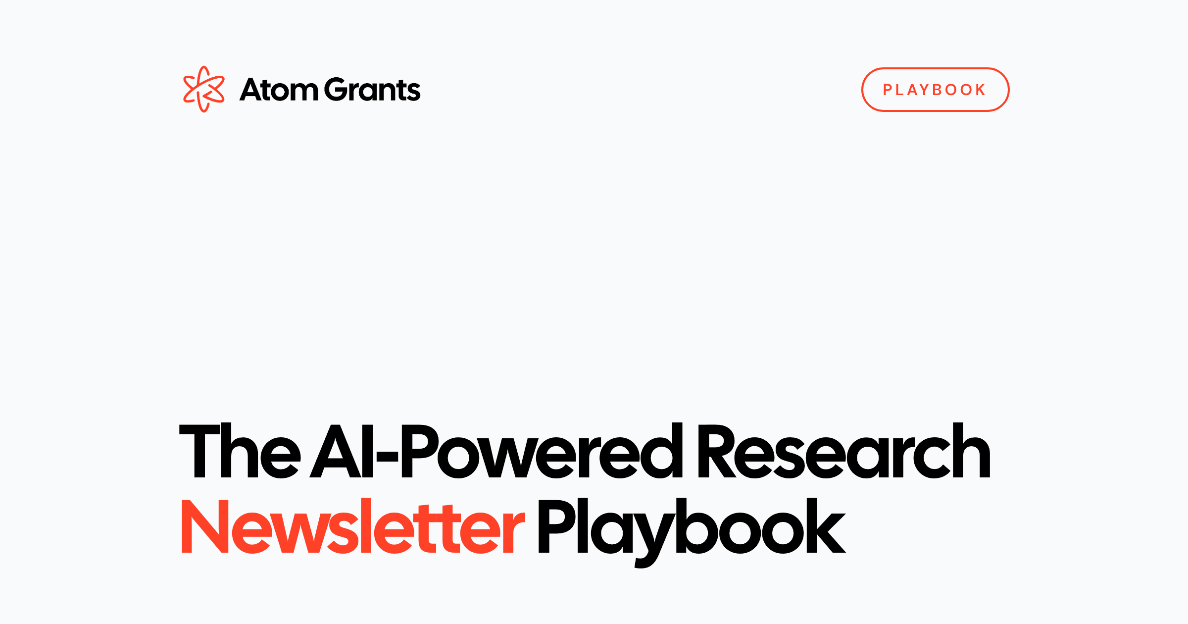 The AI-Powered Research Newsletter Playbook