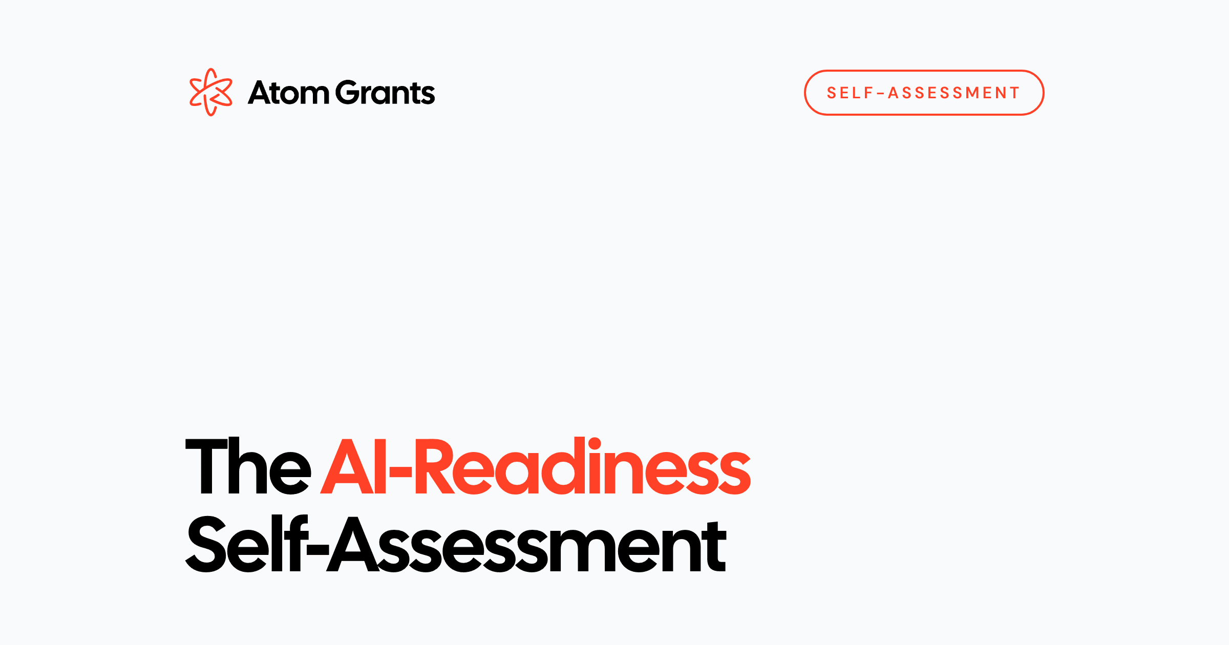 The AI-Readiness Self-Assessment for Research Leaders