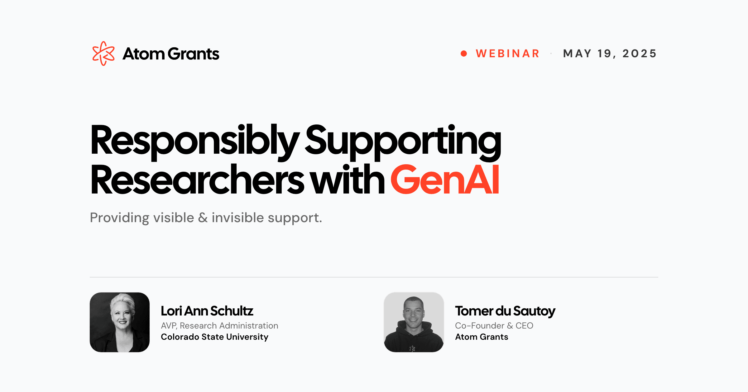 How do we responsibly support researchers with GenAI?